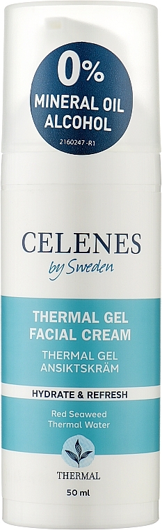 Термальный увлажняющий гель-крем для всех типов кожи - Celenes Thermal — фото N1