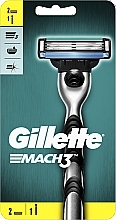 Бритва з 2 змінними касетами - Gillette Mach3 * — фото N6
