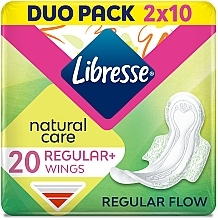 Гигиенические прокладки "Натуральная забота", 20 шт - Libresse Natural Care Normal — фото N1