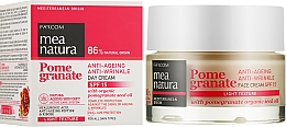 Антивіковий крем для обличчя SPF15 - Mea Natura Pomegranate Anti-Ageing Face Cream Light Texture — фото N2