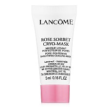 ПОДАРУНОК! Маска для шкіри обличчя з ефектом охолодження і звуження пор - Lancome Rose Sorbet Cryo-Mask (пробник) — фото N1