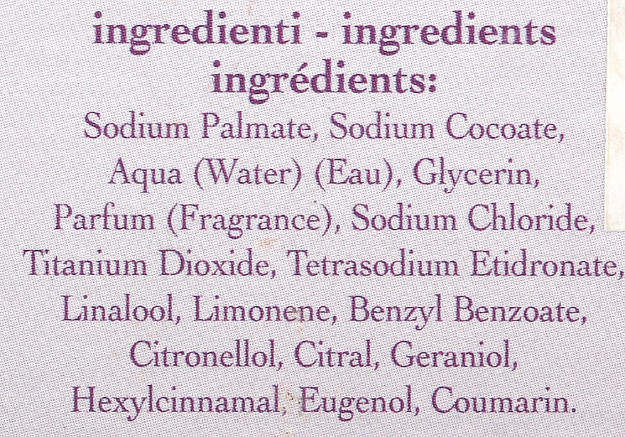 Набор натурального мыла "Лаванда и Кедр" - Saponificio Artigianale Fiorentino Capri Lavender & Cedar — фото N3