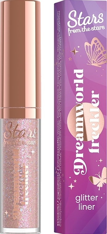 Подводка с блестками - Stars from The Stars Dreamworld Freckler Glitter Liner — фото N1