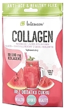 Биологически активная добавка "Коллаген + гиалуроновая кислота + витамин C", со вкусом арбуза - Intenson — фото N1