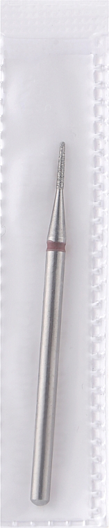 Фреза алмазная, закругленный цилиндр, L-6 мм, 1. 0 мм, красная - Head The Beauty Tools — фото N1