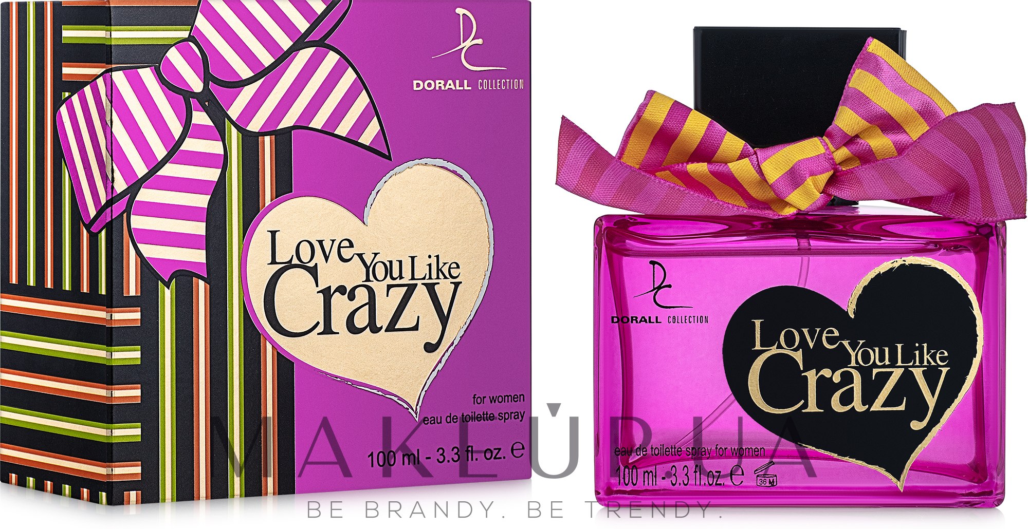 Dorall Collection Love You Like Crazy - Туалетна вода  — фото 100ml
