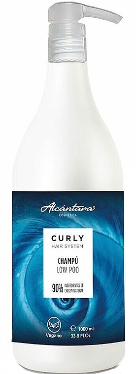 Шампунь для в'юнкого волосся - Alcantara Cosmetica Curly Hair System Shampoo — фото N2
