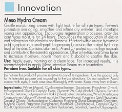 Зволожуючий мезо крем - Kart Innovation Meso Hydra Cream — фото N3