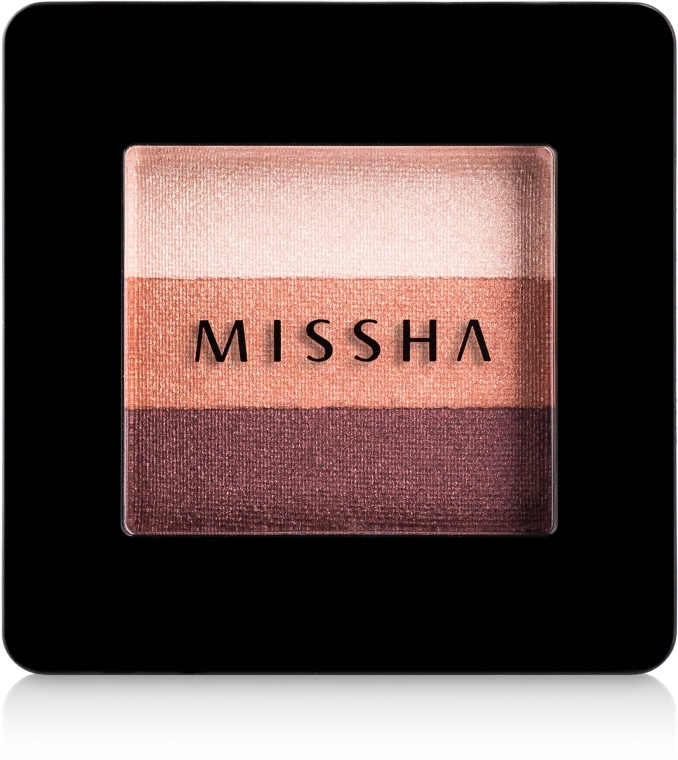 Трехцветные тени для век - Missha Triple Shadow — фото N2