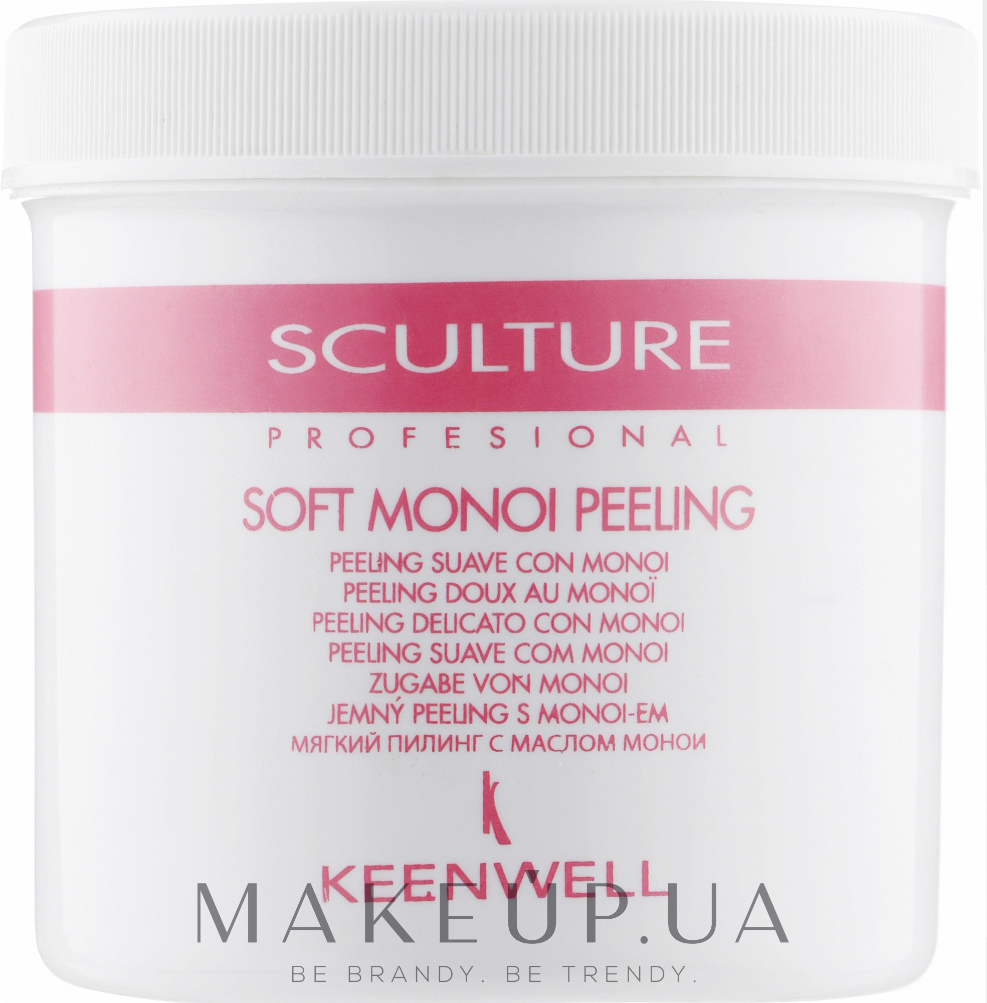 М'який пілінг для тіла з олією моной - Keenwell Sculture Soft Monoi Peeling — фото 500ml