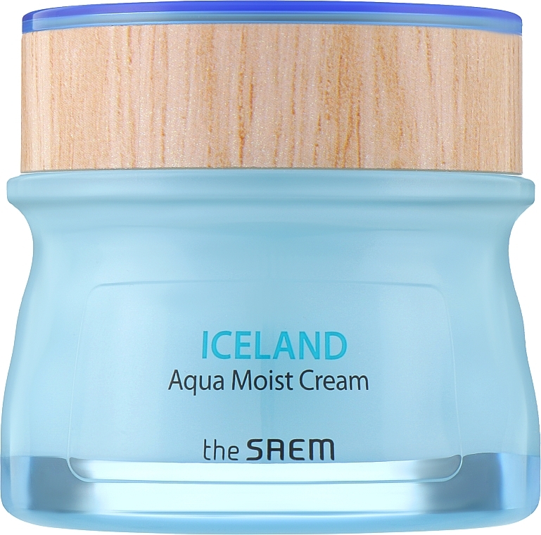 Крем для обличчя зволожувальний - The Saem Iceland Aqua Moist Cream — фото N1
