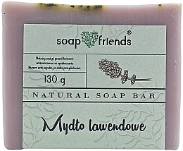 Гліцеринове мило для обличчя й тіла "Лаванда" - Soap&Friends — фото N1