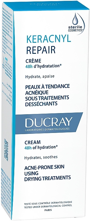 Відновлювальний крем - Ducray Keracnyl Repair Cream — фото N3