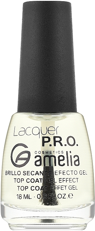 Топ для ногтей - Amelia Cosmetics Topcoat Top Shine — фото N1