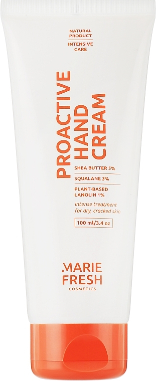 Крем для рук - Marie Fresh Cosmetics ProActive Hand Cream — фото N1