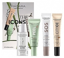 Парфумерія, косметика Набір - Madara Cosmetics The Icons Colour: Light (m/water/50ml + mask/17ml + cr/15ml + cc/cr/15ml)