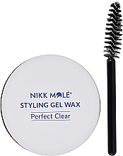 Фіксуючий гель-віск для брів - Nikk Mole Styling Gel Wax — фото N2