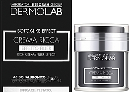 Крем для лица с эффектом ботокса - Deborah Dermolab Botox-Like Effect Cream — фото N2