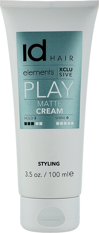 Матовый крем-воск - IdHair Elements Xclusive Play Matte Cream — фото N1
