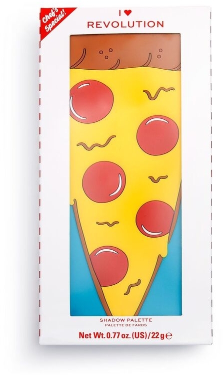 Палетка теней для век - Makeup Revolution I Heart Revolution Tasty Palette Pizza — фото N5