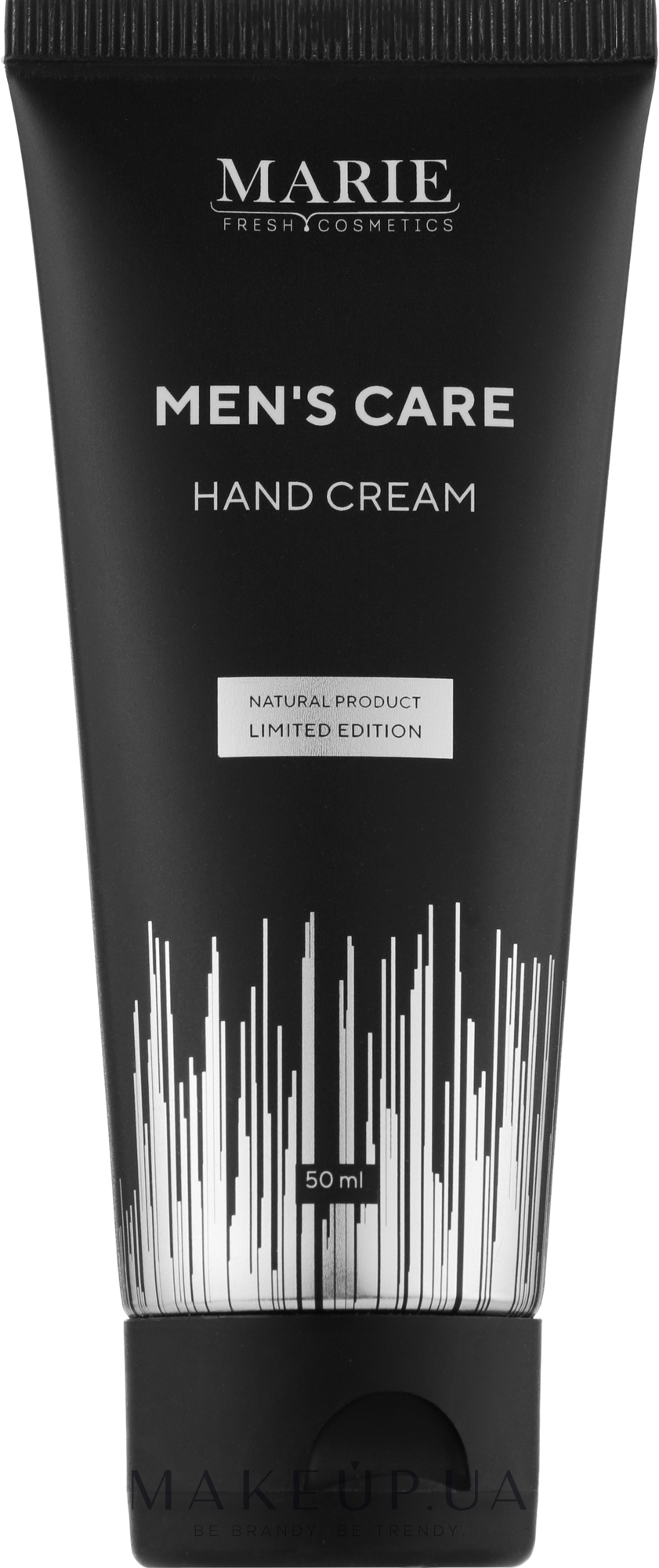 Увлажняющий мужской крем для рук с оливковым скваланом - Marie Fresh Cosmetics Men's Care Hand Cream — фото 50ml