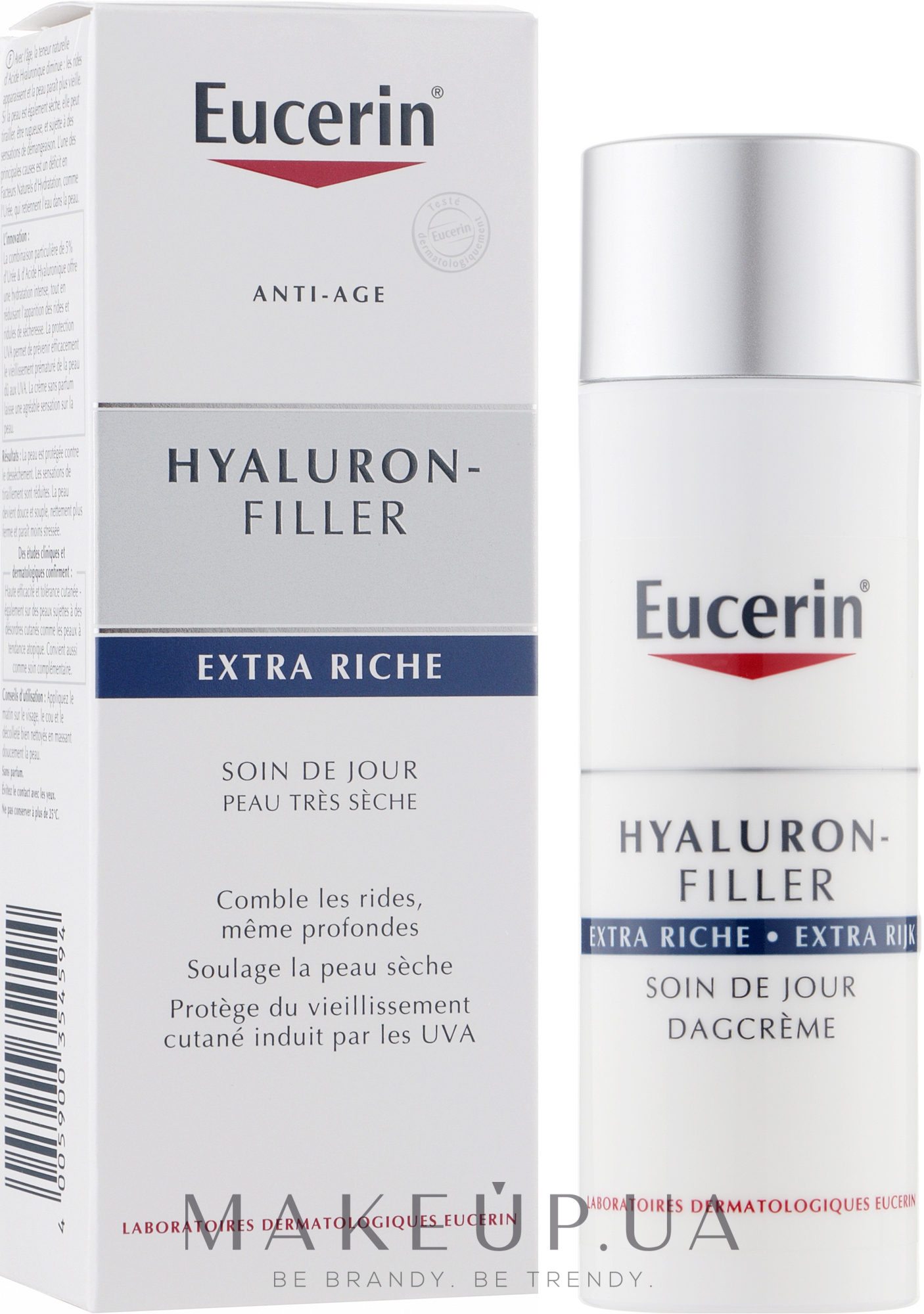 Дневной крем для лица - Eucerin Hyaluron-Filler Extra Riche Day Cream — фото 50ml