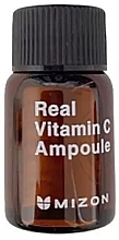 Парфумерія, косметика Сироватка для обличчя, з вітаміном С - Mizon Real Vitamin C Ampoule (міні)