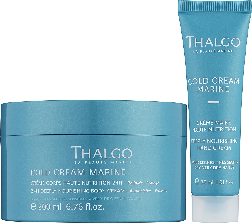 Набор - Thalgo Cold Cream Marine Duo (body/cr/200ml + f/cr/30ml) — фото N3