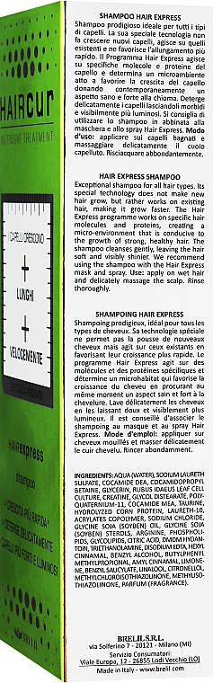 Шампунь для волос - Brelil Hair Cur HairExpress Shampoo — фото N3