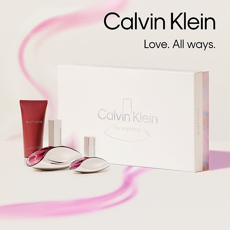 Calvin Klein Euphoria - Набор (edp/100ml + edp/30ml + b/l100ml) — фото N4