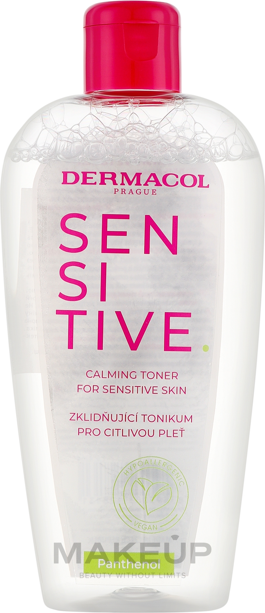 Успокаивающий тоник с пантенолом для чувствительной кожи лица - Dermacol Sensitive Calming Toner — фото 200ml