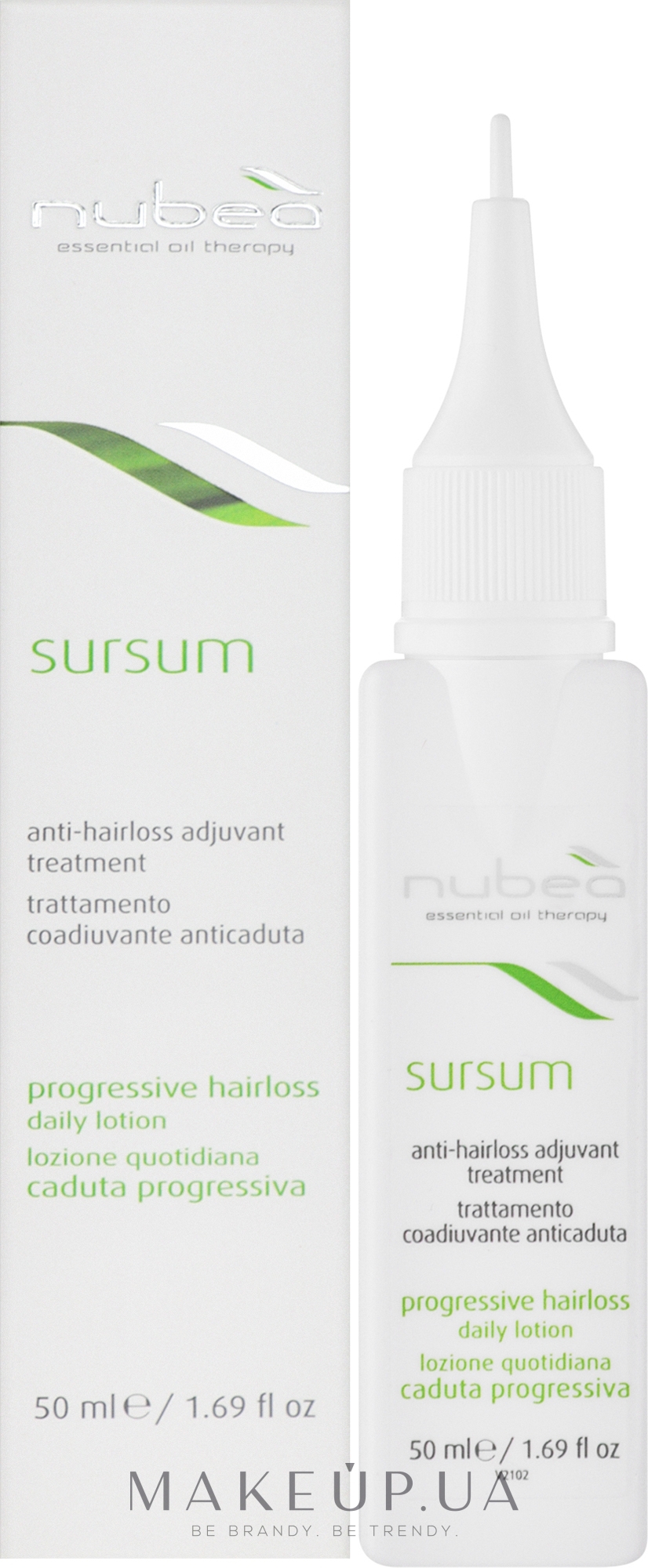 Лосьйон проти андрогенетичного випадання волосся - Nubea Sursum Progressive Hairloss Daily Lotion — фото 50ml