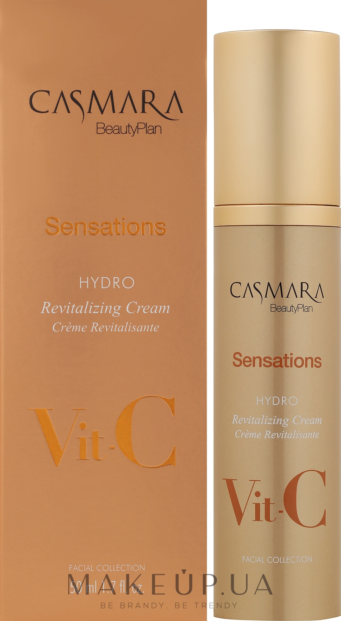 Крем для обличчя зволожувальний - Casmara Luxury Skin Sensations Revitalizing Moisturizing Cream — фото 50ml