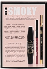 Набор - Pierre Rene Smoky Black (mascara/15ml + eye/pencil/1.6g + lip/pencil/0.4g) — фото N3