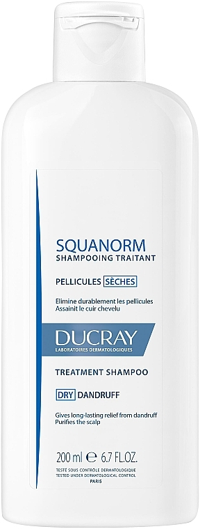 Шампунь от сухой перхоти - Ducray Squanorm Selezhel Shampoo