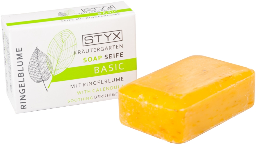 Мыло "Календула" - Styx Naturcosmetic Basic Soap With Calendula — фото N1