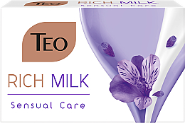 Парфумерія, косметика Тверде мило - Teo Rich Milk Sensual Care