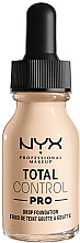 Духи, Парфюмерия, косметика УЦЕНКА Тональная основа - NYX Professional Total Control Pro Drop Foundation *