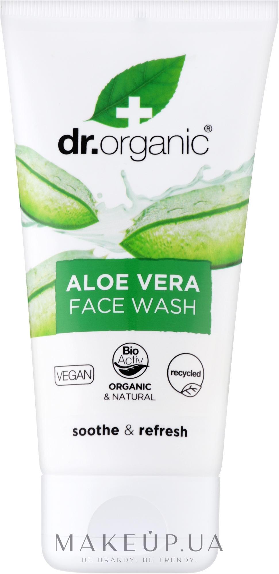 Гель для вмивання з екстрактом алое - Dr. Organic Bioactive Skincare Organic Aloe Vera Face Wash — фото 150ml