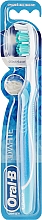 Зубная щетка средняя 40, "Отбеливание", синяя - Oral-B 3D White — фото N1