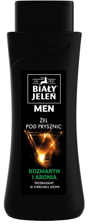 Гель для душу з екстрактами розмарину та аронії - Bialy Jelen Shower Gel — фото N1