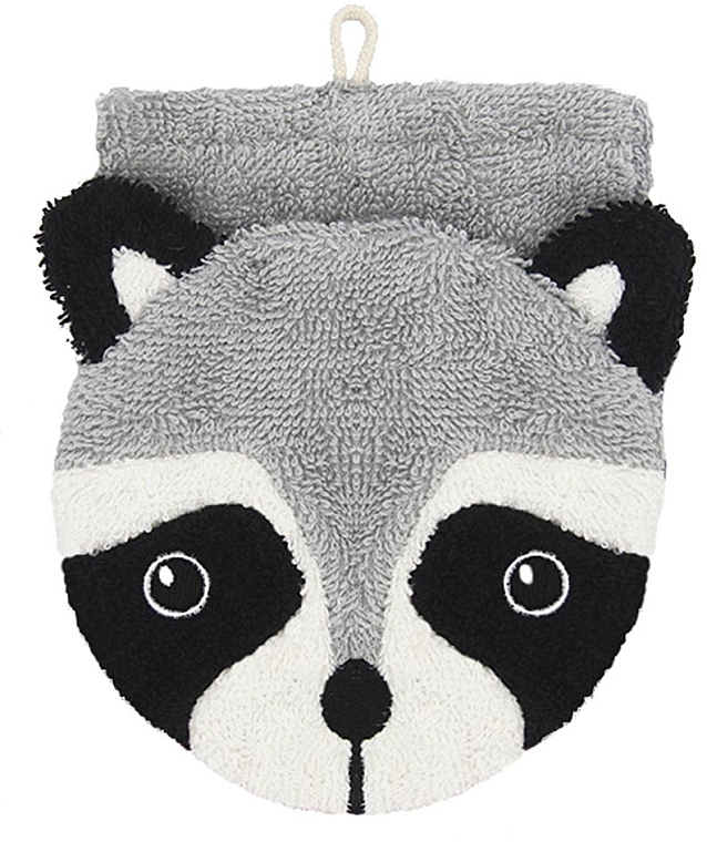 Мочалка-маріонетка дитяча "Єнот Ванда" - Fuernis Wash Glove Raccoon Wanda — фото N1