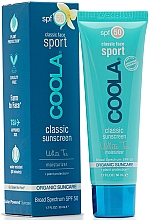 Духи, Парфюмерия, косметика Защитный крем для лица - Coola Classic Sport Face Spf 50 White Tea