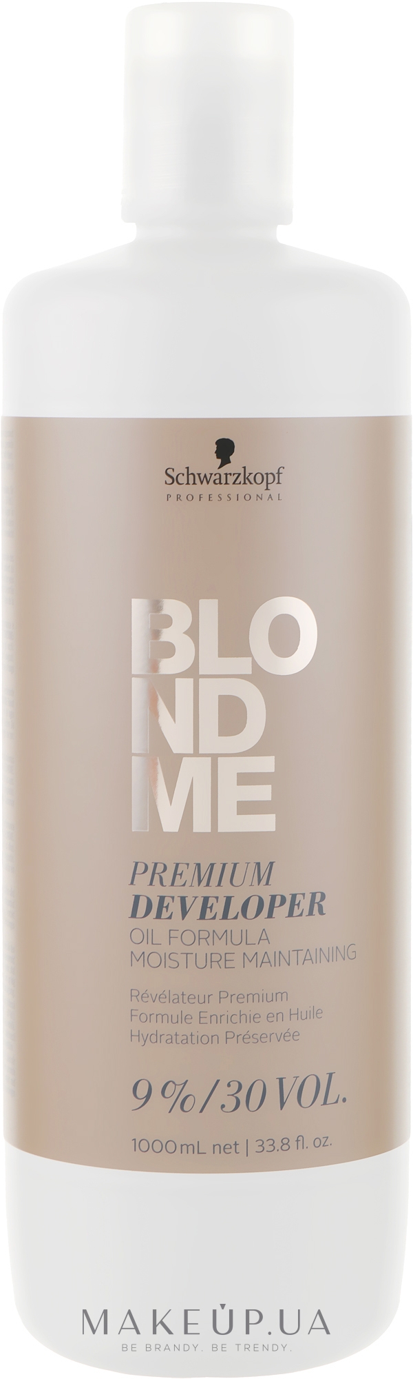 Преміум-окислювач 9%, 30 Vol. - Schwarzkopf Professional Blondme Premium Developer 9% — фото 1000ml