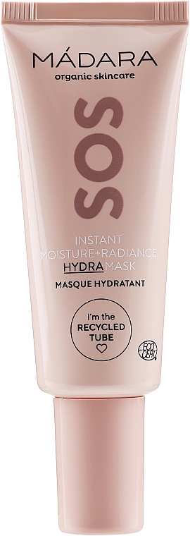 Маска зволожувальна для сяйва шкіри обличчя - MADARA SOS Hydra Moisture And Radiance Mask — фото N3