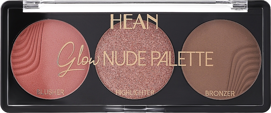 Контурная палетка для макияжа лица - Hean Glow Nude Palette DayGlow — фото N2