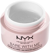 Увлажняющий гелевый праймер под макияж - NYX Professional Makeup Bare With Me Hydrating Jelly Primer — фото N2