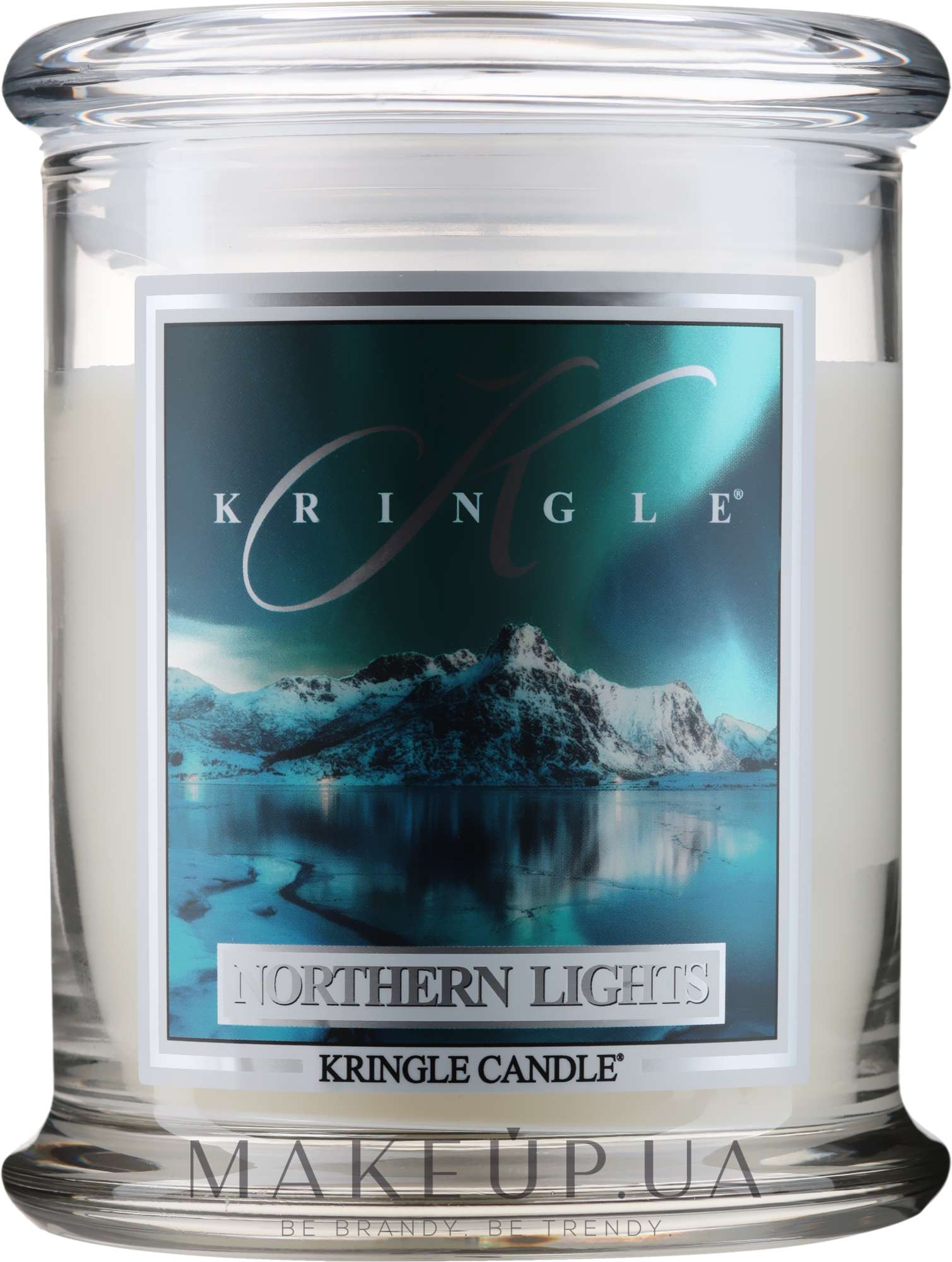 Ароматическая свеча в стакане - Kringle Candle Northern Lights — фото 411g