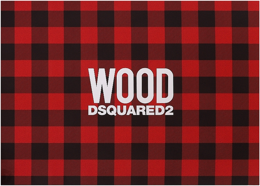 Dsquared2 Wood Pour Homme - Набір (edt/100ml + sh/gel/100ml + wallet) — фото N1