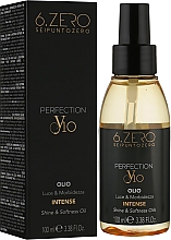 Олія для надання блиску і м'якості для пошкодженого волосся - Seipuntozero Perfection Y10 — фото N1